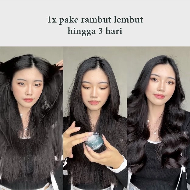 Protein Cream | Moisturizer & Vitamin Rambut | Hair Care Rambut Ngembang, Kering & Kusut