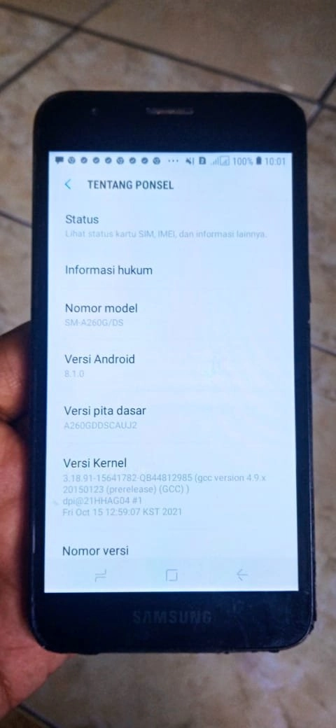 Samsung A02 Core ram 2/32gb batangan bergaransi