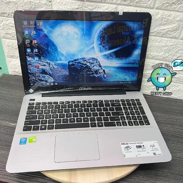 ASUS I5 GEN4 RAM 8GB SSD 256GB NUMLOCK VGA GEFORCE SIAP PAKAI BISA COD