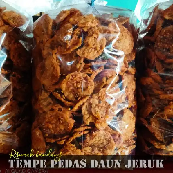 best seller keripik tempe rosalinda pedas daun jeruk 500gr