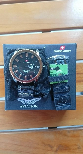 Ready!!Jam tangan Pria Swiss army Aviation