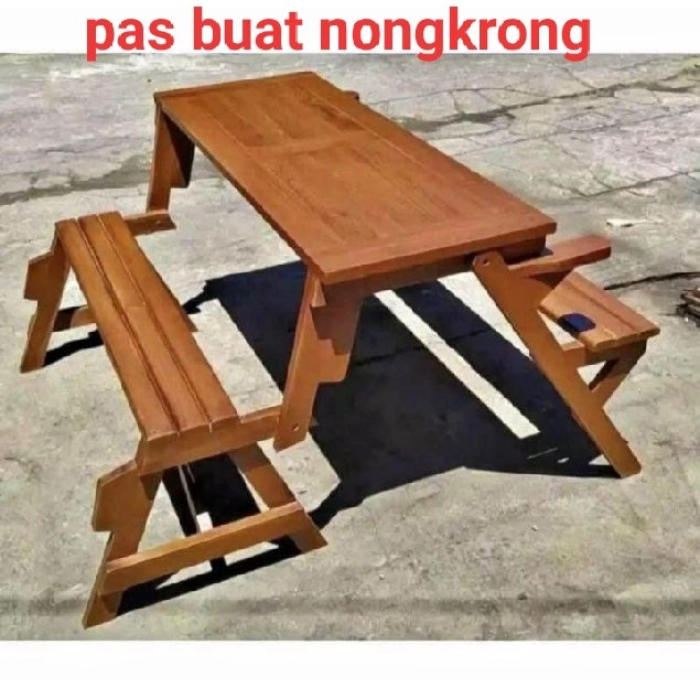 meja kursi lipat