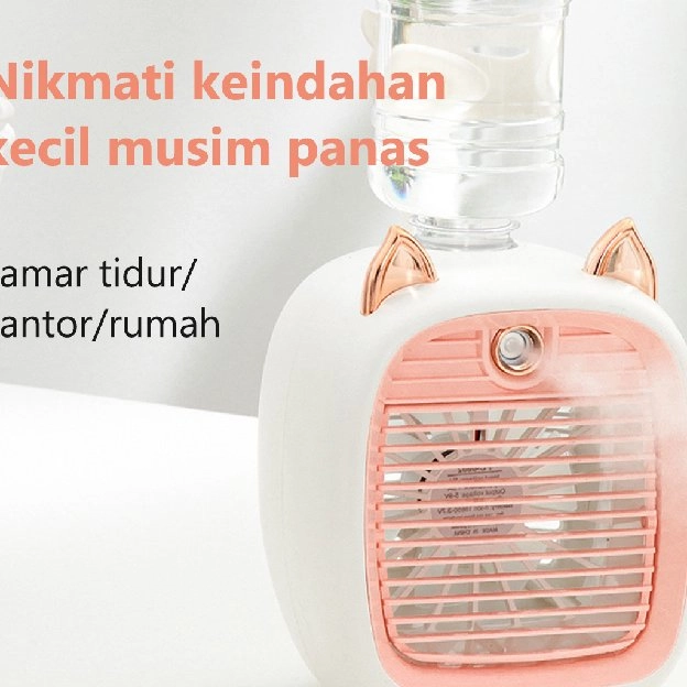 Little fox Portable Fan, Humidifier fan, USB Air Cooler Mini AC Cooler Portable AC Energy Fan Cooler