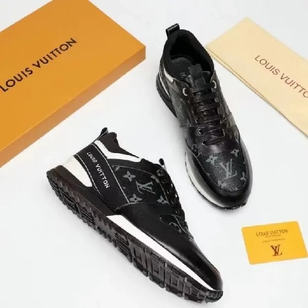 Sepatu sneakers louis vuitton lv pria