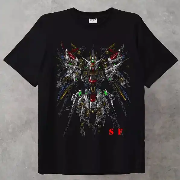 T-shirt Gundam Scribble 