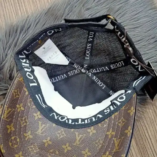 Topi LV x Daruma Monogram Jaring Topi Baseball