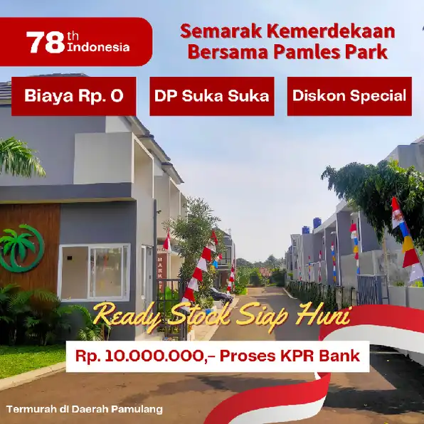 Promo semarak kemerdekaan di daerah pamulang