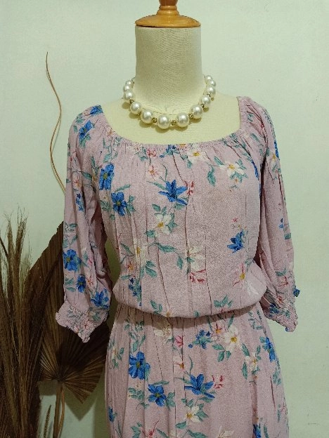 Flower Dress Pink H&M