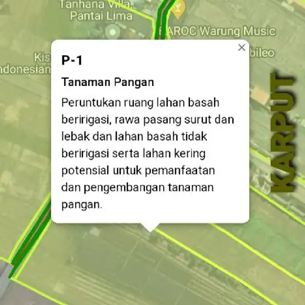 Dikontrakan 10 are, Jl. Pratu Rai Madra Pantai Mengening Villa OMBAK Cemagi