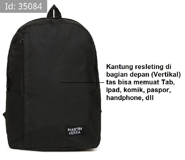 MV Tas Ransel Pria TR18 Backpack