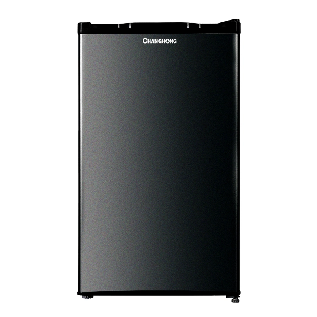 Changhong Kulkas 1 pintu (Refrigerator) Lemari Es Kapasitas 100 Liter – Black CBC 100 (Semi Auto-Def