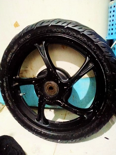 velg belakang doank Mio sporty seri Enkei 