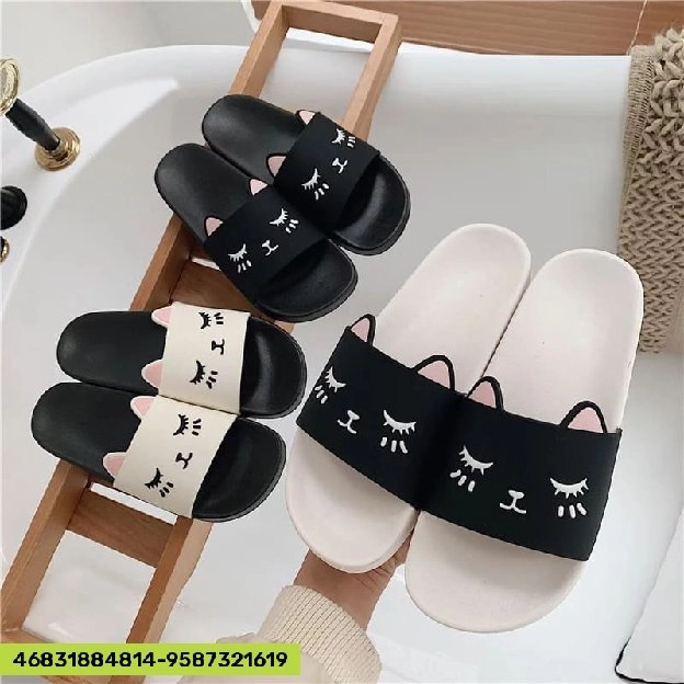 DISKON ❗❗Sandal JELLY Selop Kucing Lucu Wanita Karet Import Bayar