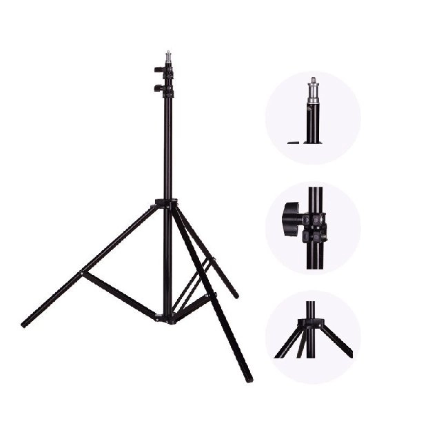 RINGLIGHT 26CM 33CM TRIPOD 2,1 METER 210CM MAKE UP VLOG LAMPU RINGLIGHT LIVESTREAMING