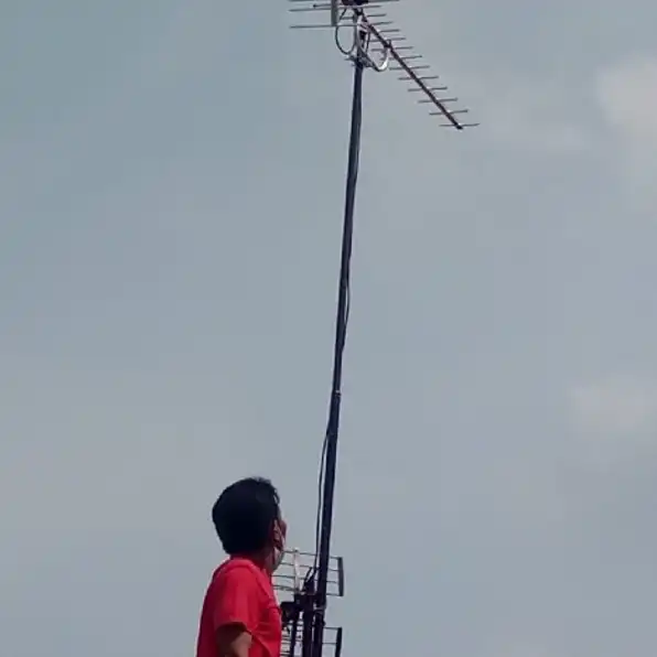 pasang antena tv digital 