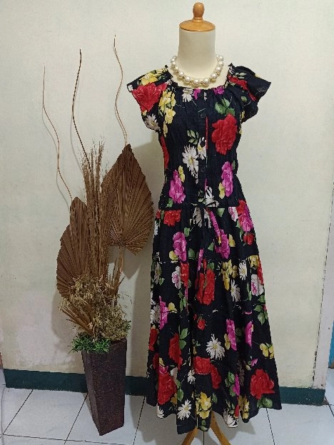 Dress Bunga Cantik