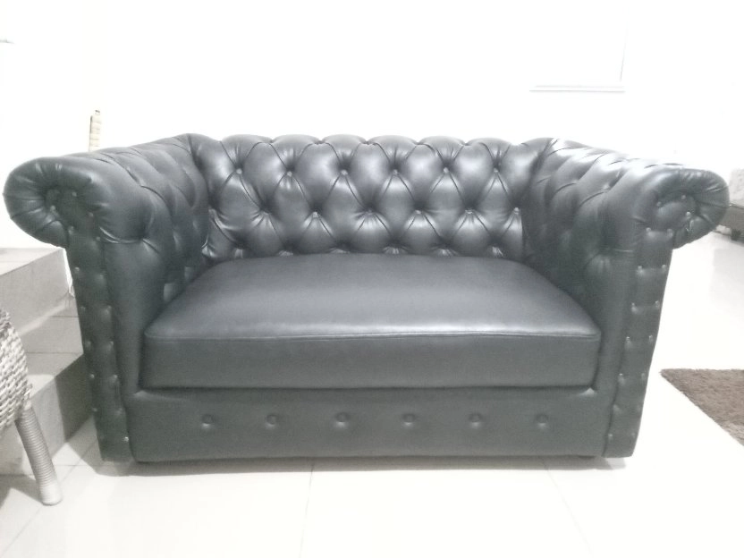 jual sofa kulit asli (2 seat)