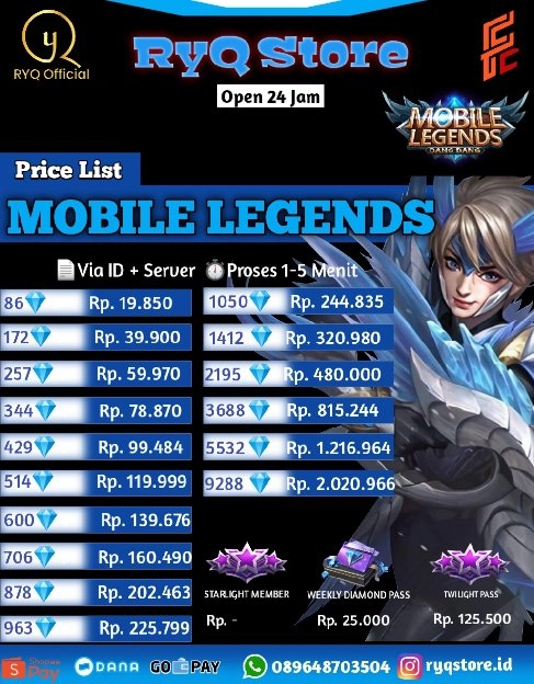 Diamond Mobile Legends