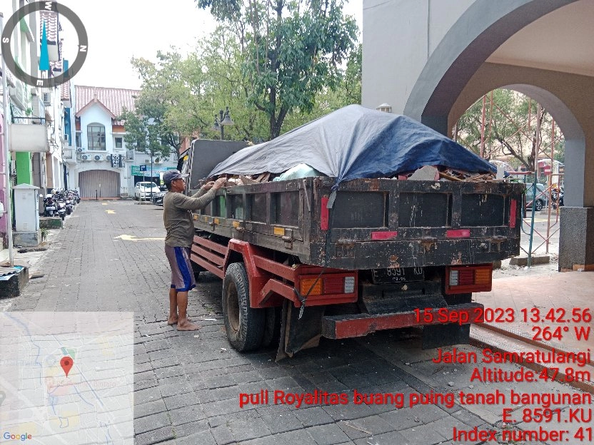 jasa buang puing tanah sampah proyek