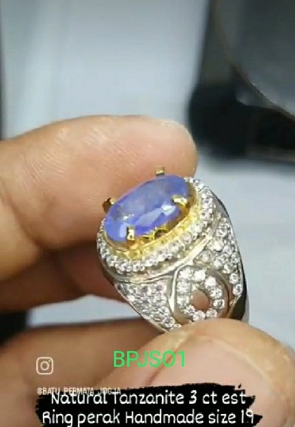 TANZANITE asli batu permata 