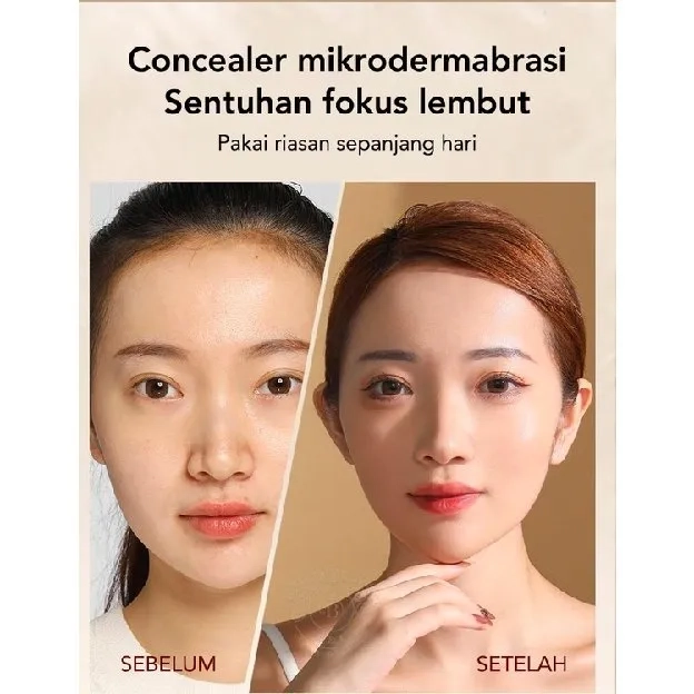 Korea Selatan Quran TFIT 3 Warna Concealer Full Cover Cream Concealer Matte Cover Lingkaran Hitam