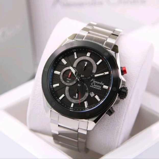 Ready!!Jam Tangan Alexandre Christie AC 6674 MC Pria