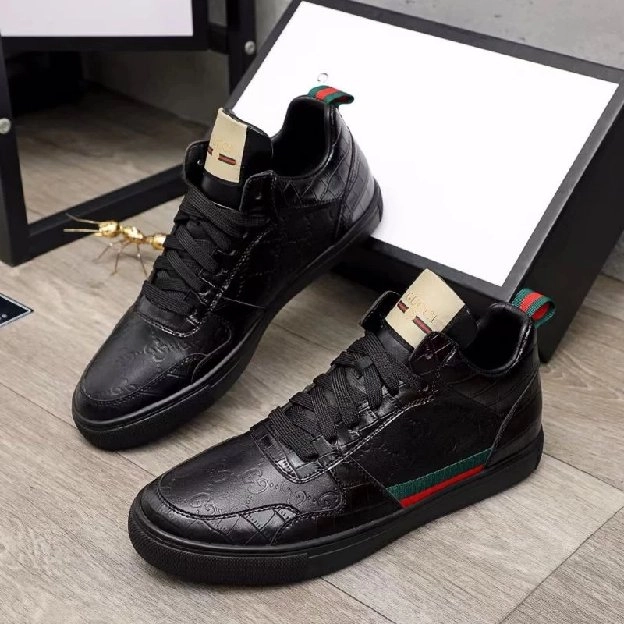 Sepatu sneakers pria boots gucci