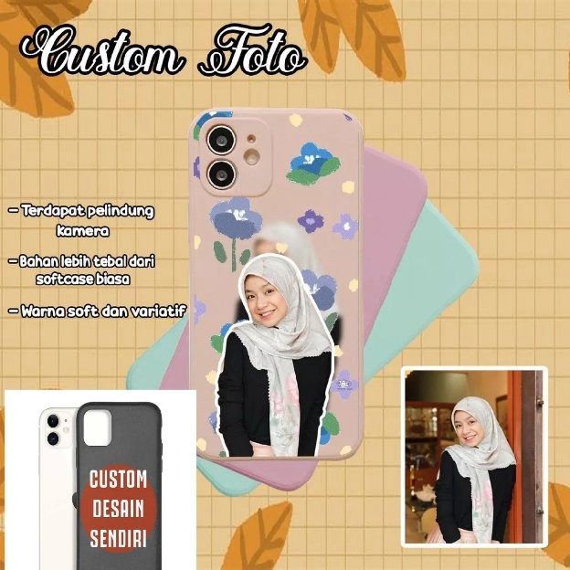 softcase macaron pelindung kamera custom request gambar