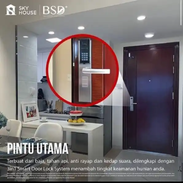 Apartemen Sky House BSD 2BR Mewah dan Strategis Di Tangerang 