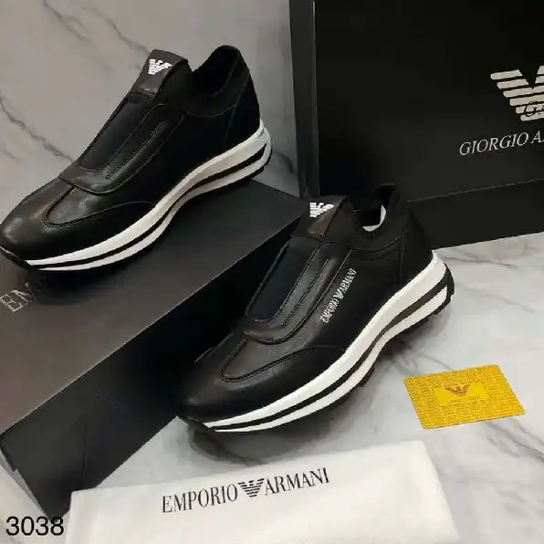 sepatu sneakers pria emporio armani