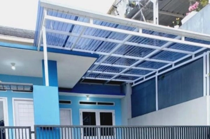 kanopi atap solar plat 