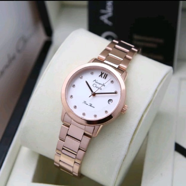 Ready!Jam Tangan Alexandre Christie AC 2A78 LD Wanita