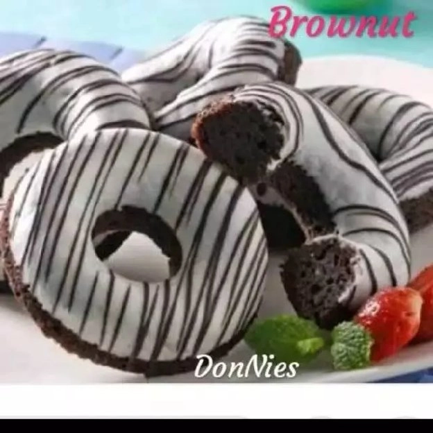 Cetakan Brownies donat alumunium