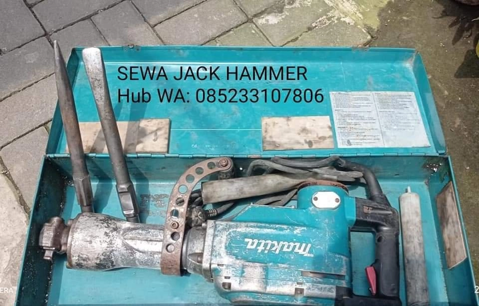 Disewakan Jack Hammer bor bobok beton Hub WA kami 085233107806