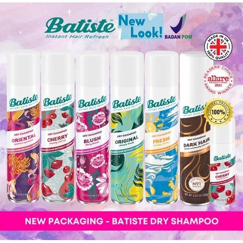 BATISTE DRY SHAMPOO 200ML ORIGINAL - SHAMPOO KERING BATISTE