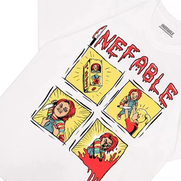 Inefable Tshirt Wanna Play White 