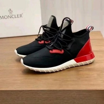 sepatu pria moncler new sneakers cowok slip on men shoes run away