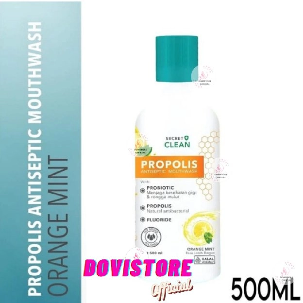 Mouthwash Propolis Antiseptic PaperMint / OrangeMint