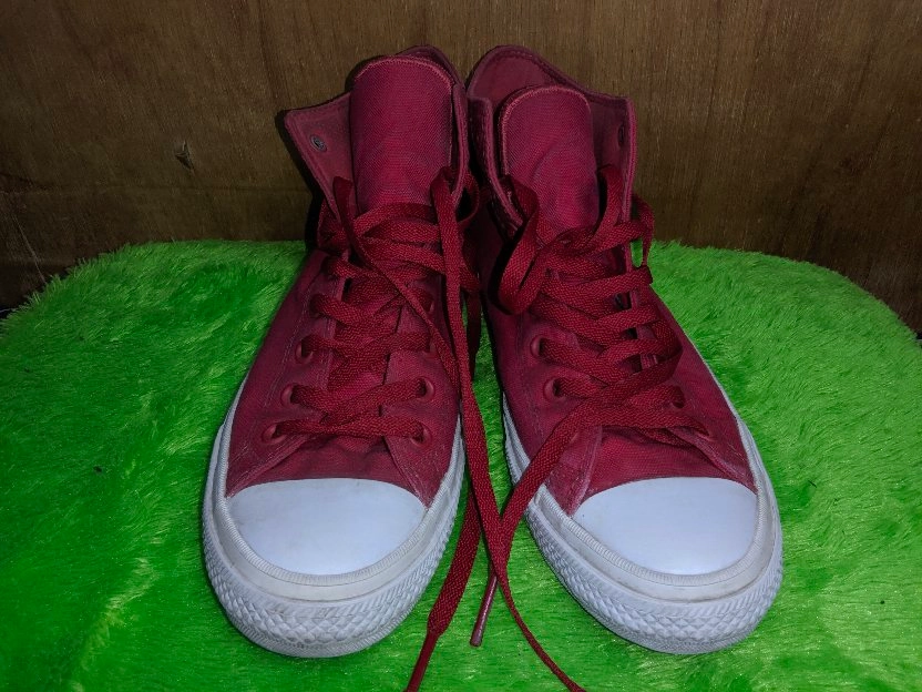 Converse CT II High red salsa