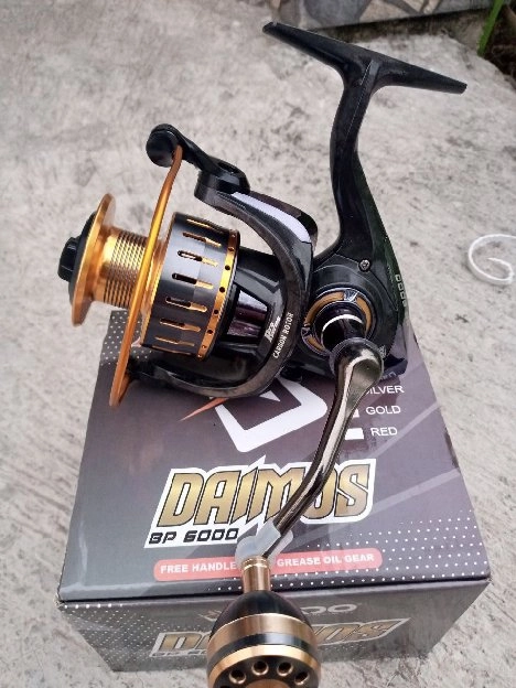 Reel Pancing Power Hendel Terbaik Daido Ukuran 6000 Pro Series 100% Asli Full Drag 20 Kilo COD