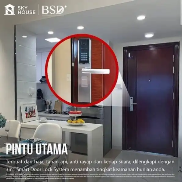 Apartemen Sky House BSD Studio Mewah dan Strategis Di Tangerang 