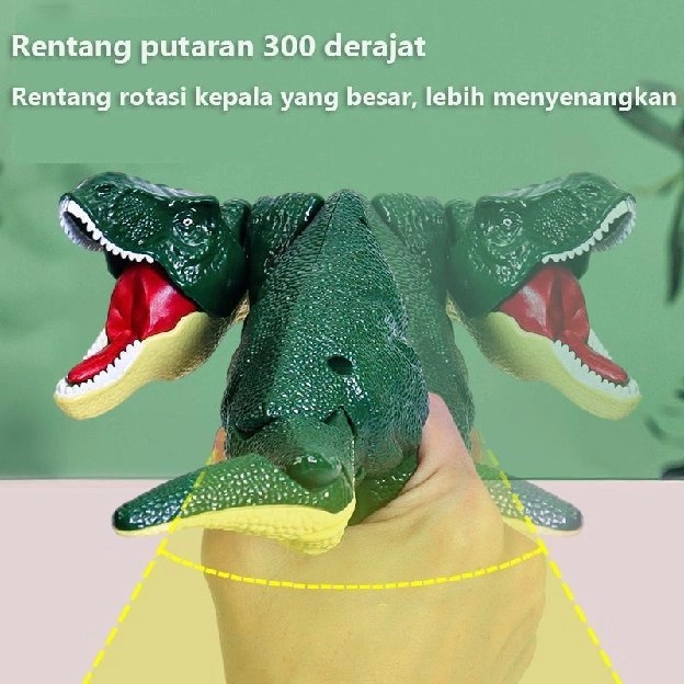 Mainan Anak TEKAN DINOSAURUS Tekan Dinosaur Mengayunkan Tekan Dino