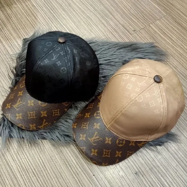 Topi LV Monogram Coklat Topi Baseball