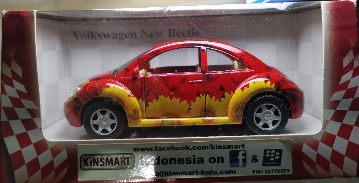 die cast vw new beetle - set