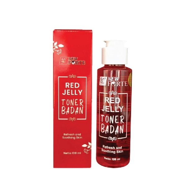 SYB TONER BADAN BY SYB COKLAT RED JELLY AHA SKINBOOST FORTE TONER ORIGINAL BPOM