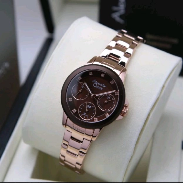 Ready!Jam Tangan Alexandre Christie AC 2A99 Wanita