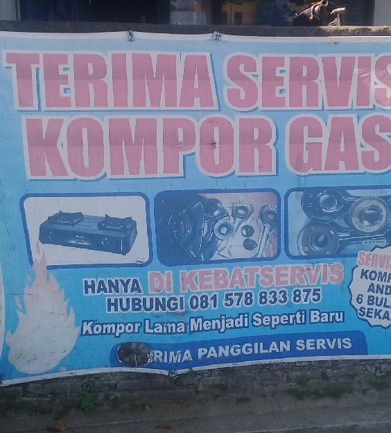 servis kompor bisa panggilan solo