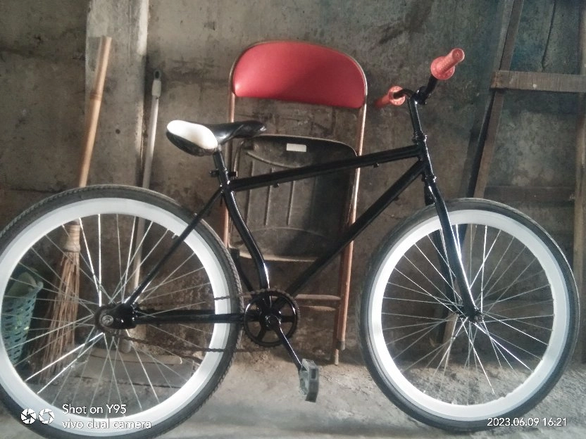 sepeda fixie ukuran s siap pakai