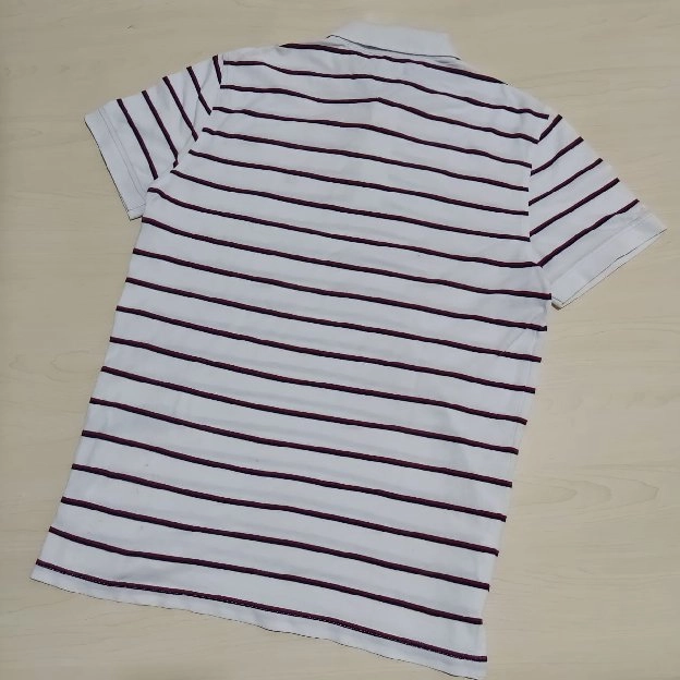 Tommy Hilfiger kaos polo stripe sallur original second