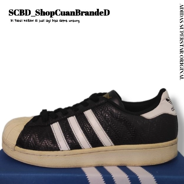 Adidas Original Superstar men's casual Rare size 44 Insole 28cm